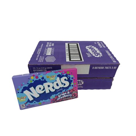 NERDS GRAPE-STRAWBERRY VIDEO BOX 5OZ – The Candyland Mayorista