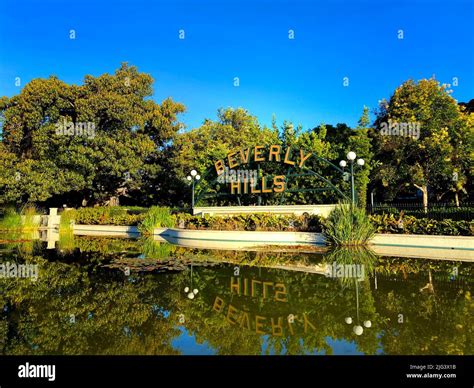 The Beverly Hills sign Stock Photo - Alamy