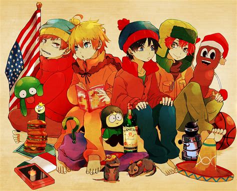 South Park Fan Art Anime
