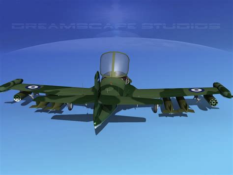 Cessna A-37 Dragonfly 3d Model