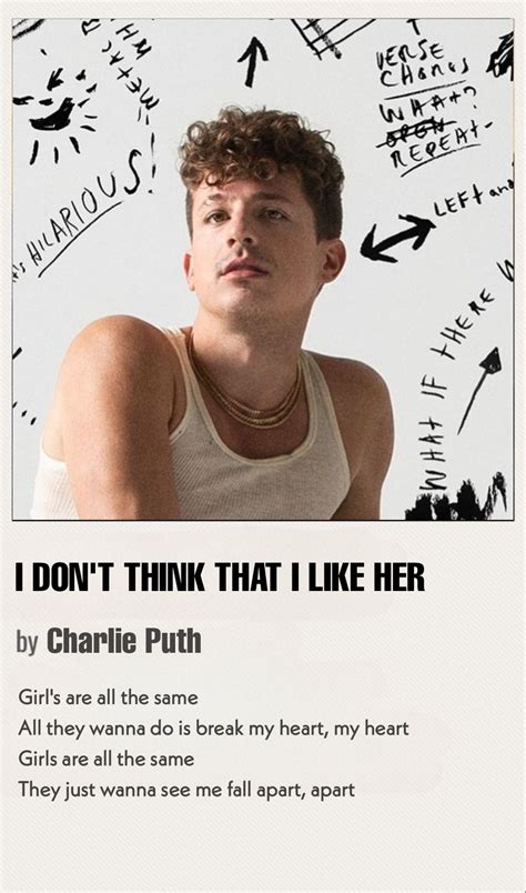 Album cover, music, art, new music, Charlie puth H.e.r Album Cover ...