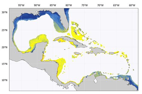 Stoplight parrotfish (Sparisoma viride) habitat suitability maps - Datasets - CRFM Data Portal