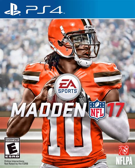 Blubaugh Designs - Custom Madden 17 Cover - Robert Griffin III