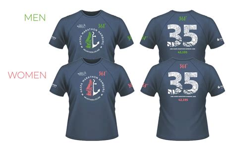 Official running shirts - (re)order now! - Haspa Marathon Hamburg