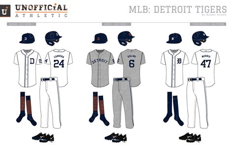 UNOFFICiAL ATHLETIC | Detroit Tigers Rebrand