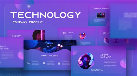 Tech Startup PowerPoint Template | Slidebazaar