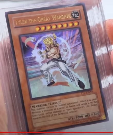 A look into "Tyler The Great Warrior" - The rarest Yu-Gi-Oh card in ...