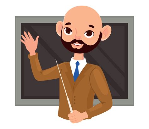 Clipart Of Man Teaching