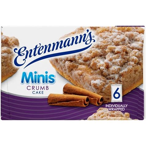 Entenmann's Entenmann’s Minis Crumb Cake (2.04 oz) - Instacart