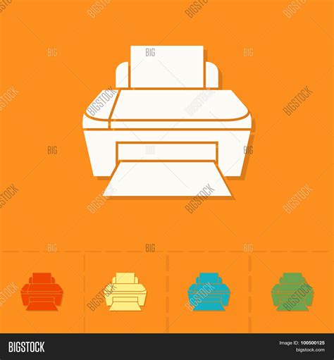 Printer Vector & Photo (Free Trial) | Bigstock