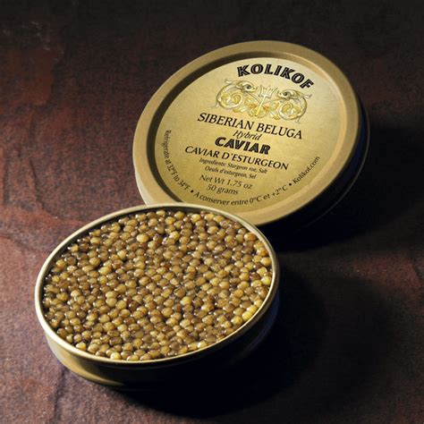 Beluga Caviar | The Best Sturgeon Caviar. True Huso huso | Best Taste & Price - Kolikof® Caviar ...