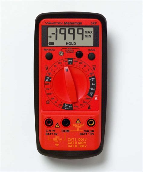 Wavetek Meterman® Debuts Compact, CAT III-rated Digital Multimeters for ...