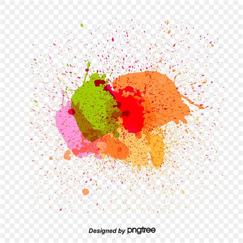 Multicolored Paint PNG Transparent, Multicolored Paint, Dots, Paint Splatter PNG Image For Free ...