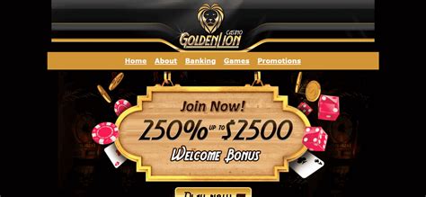 Golden Lion Casino Promos, Reviews & Ratings