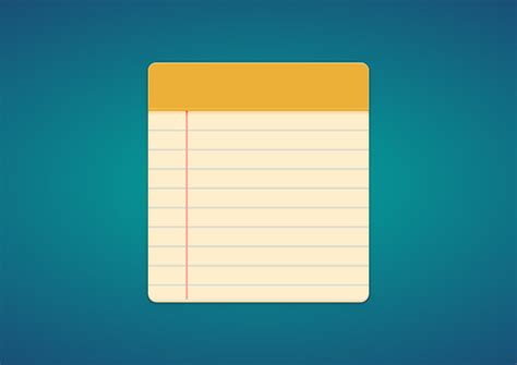 Notebook Vector Icon