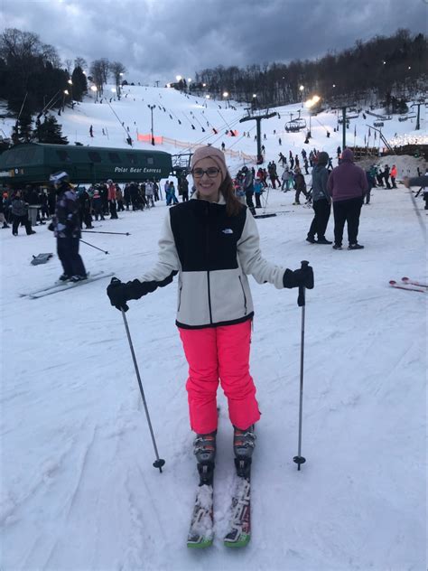 My first time skiing - Cal Times