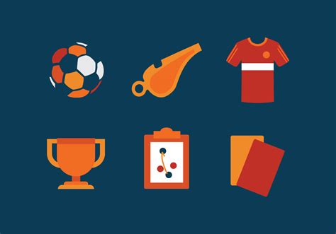 Vector Futsal Icon Set 100419 Vector Art at Vecteezy