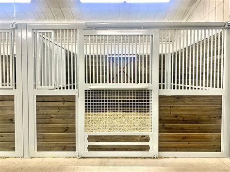 The Benefits of Mesh Stall Fronts in Your Horse Barn - STABLE STYLE