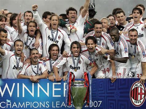 Ac Milan Champions League Winners 2007 Squad