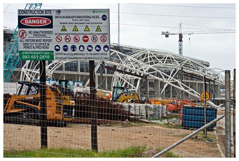 Nelson Mandela Bay Staduim Construction Site Entrance | Flickr