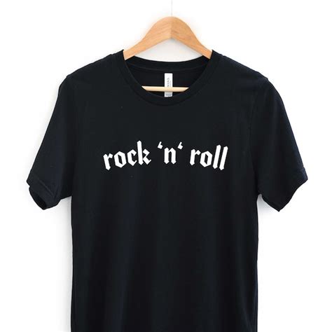 Rock N Roll T Shirt - Etsy