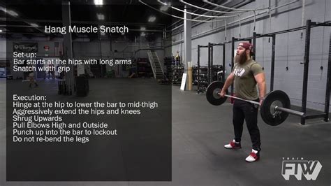 Hang Muscle Snatch - Weightlifting - YouTube