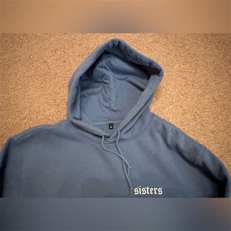 James Charles Merchandise Blue Sisters Hooded Sweatsh… - Gem