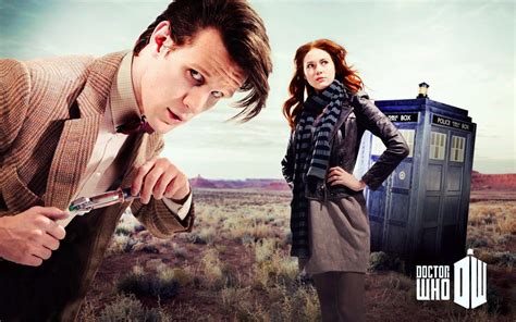 Doctor Who, Matt Smith, Karen Gillan, Amy Pond, TARDIS, Eleventh Doctor ...