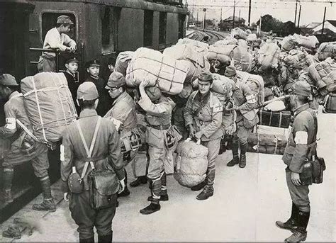 二战期间真实的日本兵高清照片，没有电视剧中的场景_中国