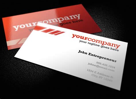 Clean and Colorful Business Card Template 1 | Design Panoply