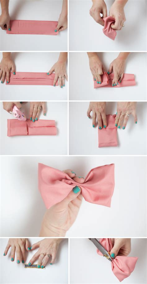 Flouncy No-Sew Fun Bun Bow Tutorial - The Alison Show | Diy hair bows, Diy hair accessories, Bow ...