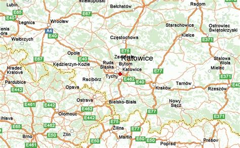 Katowice Map