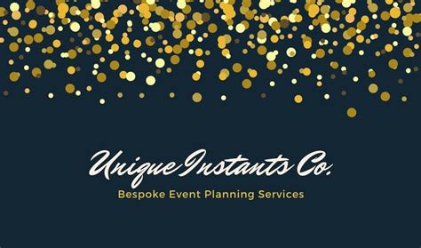 Customize 17+ Event Planner Business Cards Templates Online - Canva