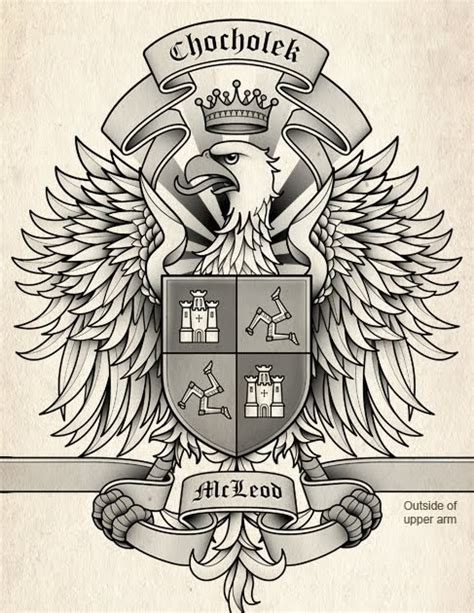 Sams Blog: Polish Eagle Crest Tattoo