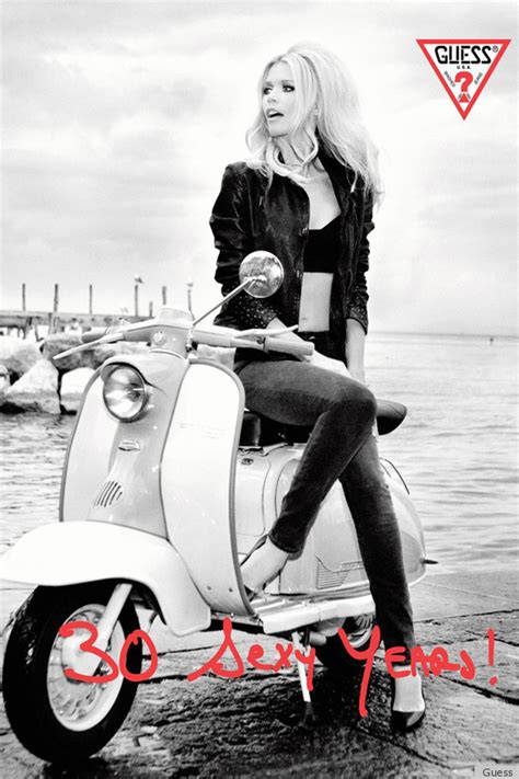 Claudia Schiffer Guess Campaign Marks Brand's 30th Anniversary (PHOTOS ...