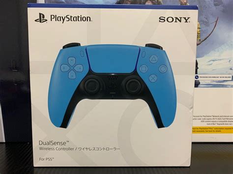 Dualsense PS5 Starlight Blue, Video Gaming, Gaming Accessories, Controllers on Carousell