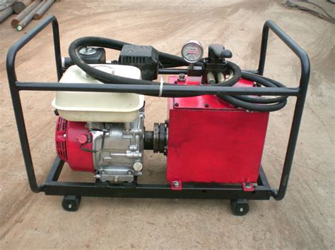 Super High Pressure Hydraulic Pump Station Double Speed with Honda engine