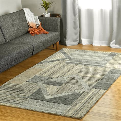 Bombay Home Colab Handmade Wool Area Rug - Walmart.com - Walmart.com