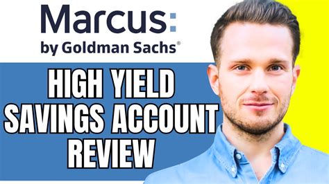 Marcus By Goldman Sachs High Yield Savings Account Review | Rate ...