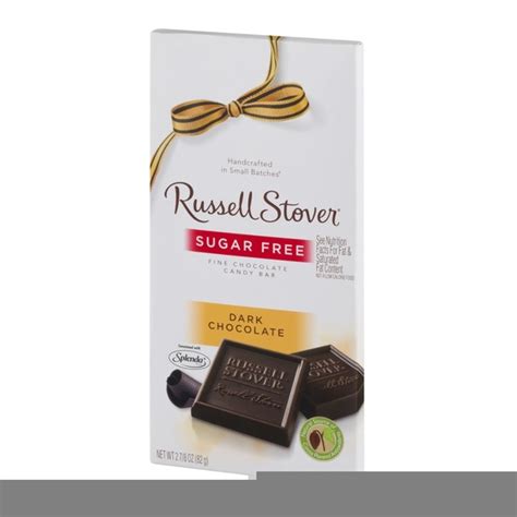 Russell Stover Sugar Free Fine Chocolate Candy Bar Dark Chocolate (2.875 oz) from Loblaws ...