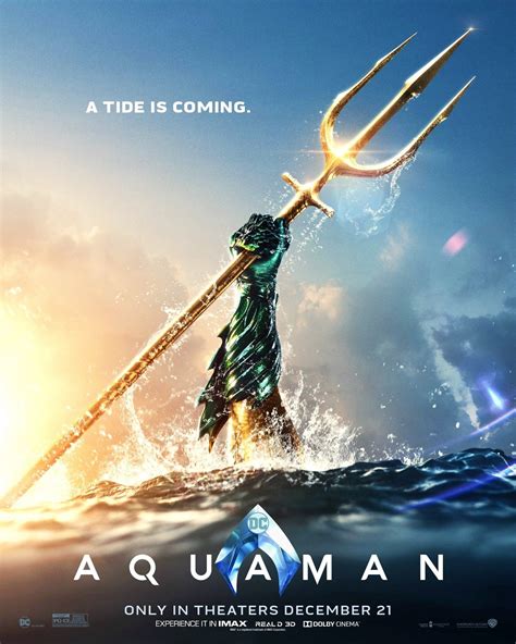 Jason Momoa Aquaman Movie Poster - Rumah Pacitan