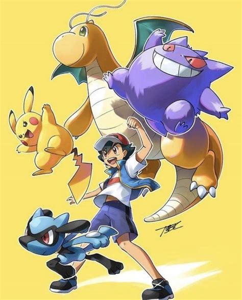 Ash has a perfect team! in 2020 | Pokemon poster, Ash pokemon, Pokemon movies