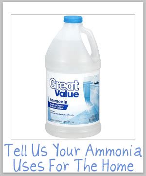 Ammonia Uses - Stain Removal And Cleaning With Ammonia