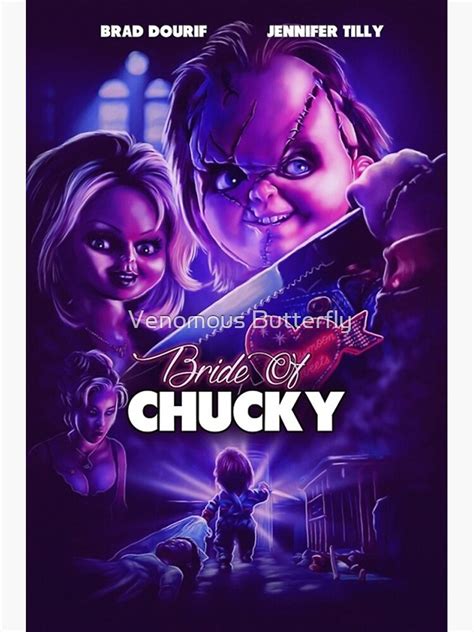 "Chucky's bride" Poster for Sale by lavirgen | Redbubble