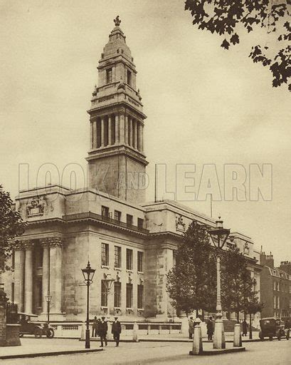 Marylebone Town Hall stock image | Look and Learn