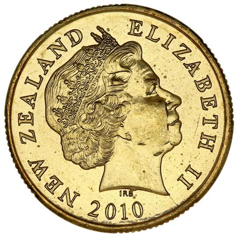 One Dollar 2010, Coin from New Zealand - Online Coin Club