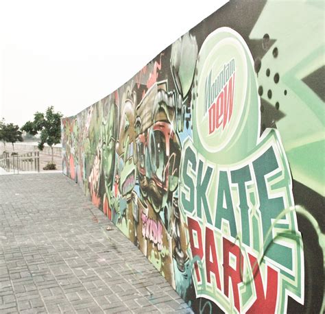 Circuit Skate Park Graffiti Wall @ Makati Graffiti Wall, Skate Park, Makati, Spray Painting ...