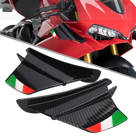 Motorcycle Winglet Aerodynamic Wing Kit For Bajaj Pulsar Ns 200 NS200 Accessories Dominar 400 ...