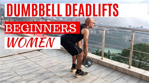 How To Do Dumbbell Deadlifts For Beginners & Seniors | Workout for ...