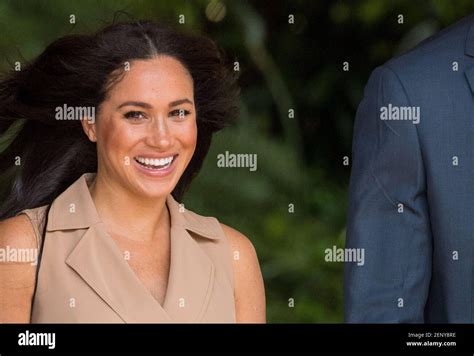 Meghan The Duchess of Sussex during a visit to the University of ...